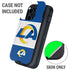 NFL Los Angeles Rams Zone Block Otterbox Defender iPhone Skin