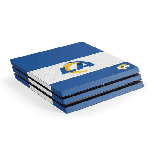 NFL Los Angeles Rams Zone Block PS4 Pro Console Skin