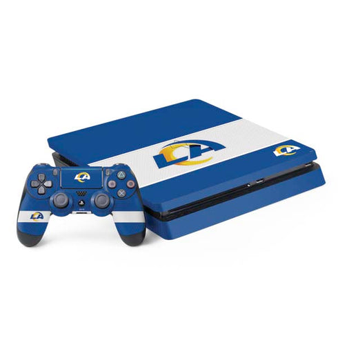 NFL Los Angeles Rams Zone Block PS4 Slim Bundle Skin