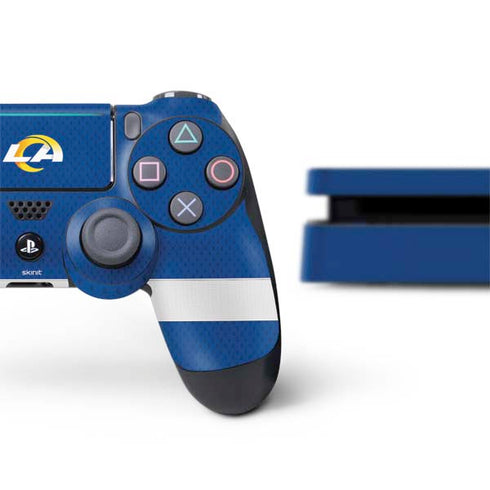 NFL Los Angeles Rams Zone Block PS4 Slim Bundle Skin