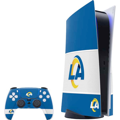 NFL Los Angeles Rams Zone Block PS5 Bundle Skin