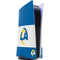 NFL Los Angeles Rams Zone Block PS5 Console Skin