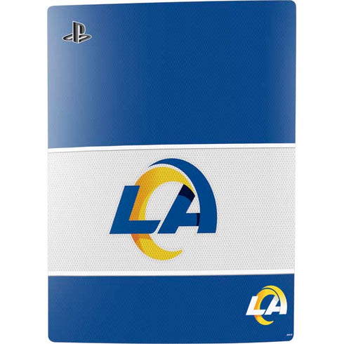 NFL Los Angeles Rams Zone Block PS5 Console Skin