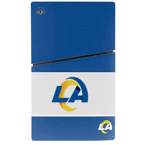 NFL Los Angeles Rams Zone Block PS5 Slim Digital Edition Bundle Skin
