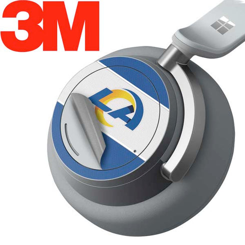 NFL Los Angeles Rams Zone Block Surface Headphones Skin