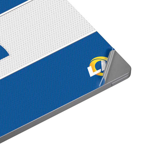 NFL Los Angeles Rams Zone Block Universal Laptop 15in (12.2 x 8.8in) Skin