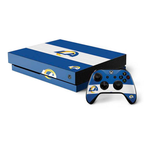 NFL Los Angeles Rams Zone Block Xbox One X Bundle Skin