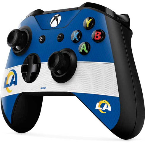 NFL Los Angeles Rams Zone Block Xbox One X Controller Skin