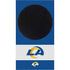 NFL Los Angeles Rams Zone Block Xbox Series S Console Skin