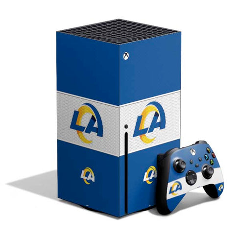 NFL Los Angeles Rams Zone Block Xbox Series X Bundle Skin
