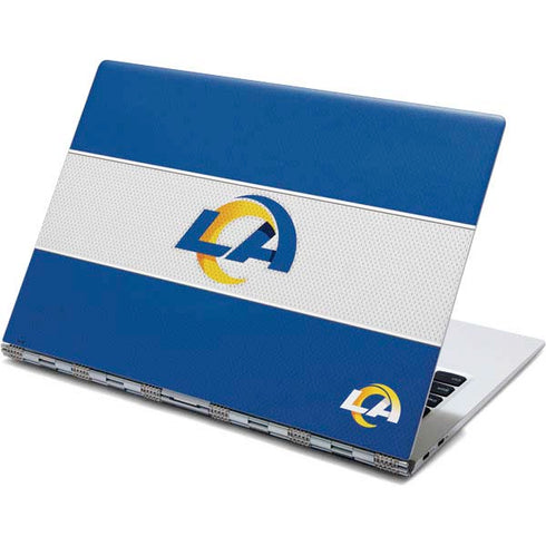 NFL Los Angeles Rams Zone Block Yoga 910 2-in-1 14in Touch-Screen Skin
