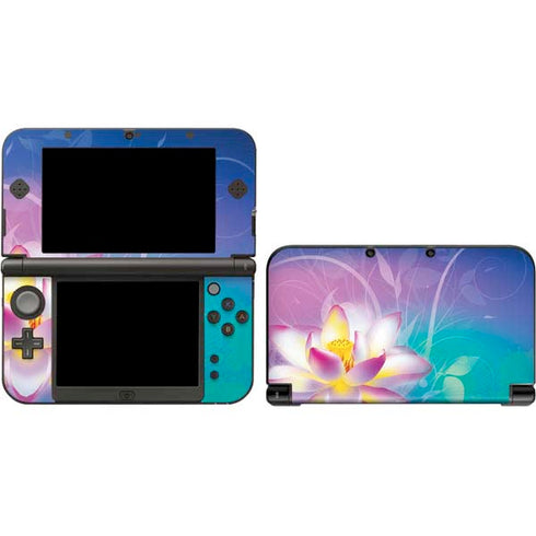 Lotus Floral Pattern 3DS XL 2015 Skin