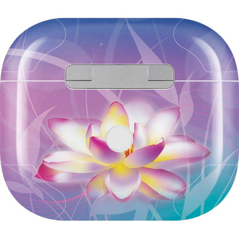 Lotus Floral Pattern Apple AirPods (3rd Gen 2021) Skin