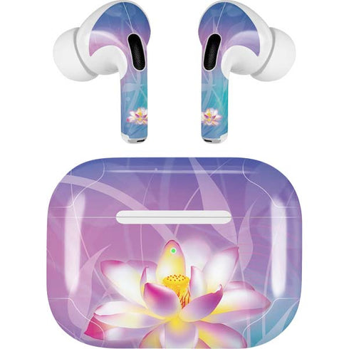 Lotus Floral Pattern Apple AirPods Pro Skin
