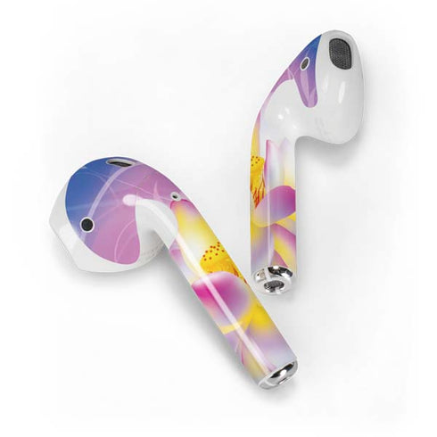 Lotus Floral Pattern Apple AirPods Skin