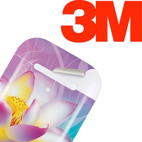 Lotus Floral Pattern Apple AirPods Skin