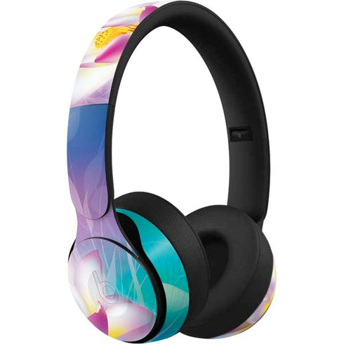 Lotus Floral Pattern Beats Solo Pro Skin