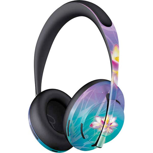 Lotus Floral Pattern Bose Noise Cancelling Headphones 700 Skin