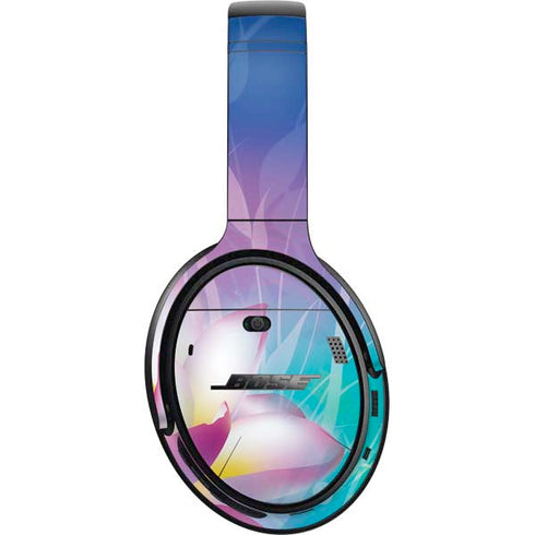 Lotus Floral Pattern Bose QuietComfort 35 Headphones Skin