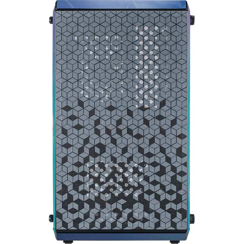 Lotus Floral Pattern Cooler Master MasterBox Q300L Mini Tower Skin