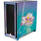 Lotus Floral Pattern Corsair 4000D Tempered Glass Mid-Tower ATX Case Skin