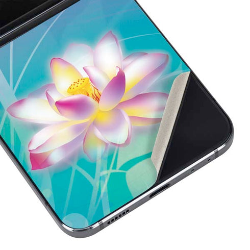 Lotus Galaxy Z Flip5 5G Skin