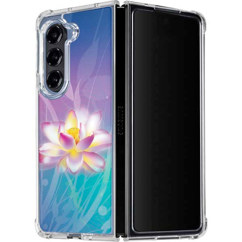 Lotus Galaxy Z Fold5 5G Clear Case
