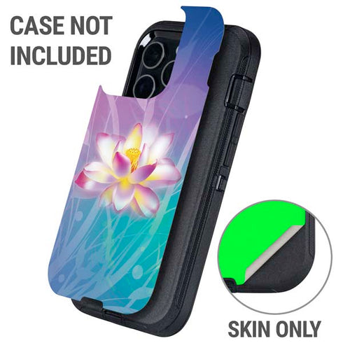 Lotus Otterbox Defender iPhone Skin