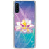 Lotus Floral Pattern Galaxy A10e Clear Case