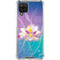 Lotus Floral Pattern Galaxy A12 Clear Case