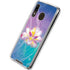 Lotus Floral Pattern Galaxy A30 Clear Case