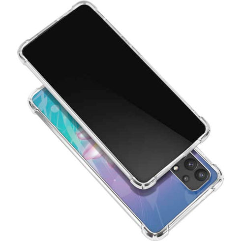 Lotus Floral Pattern Galaxy A32 5G Clear Case