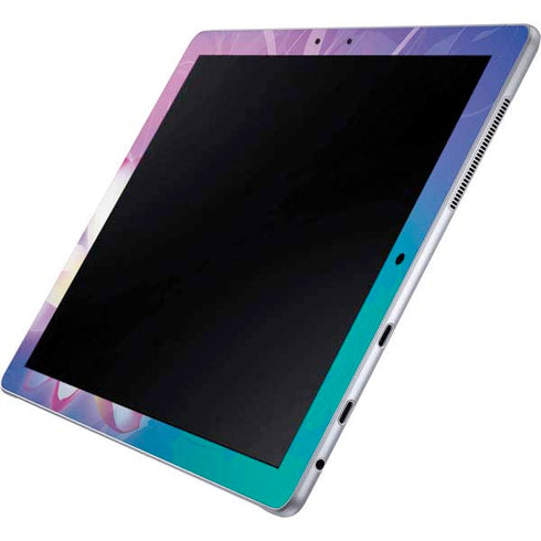 Lotus Floral Pattern Galaxy Book 12in Skin
