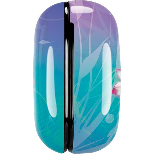 Lotus Floral Pattern Galaxy Buds Live Skin