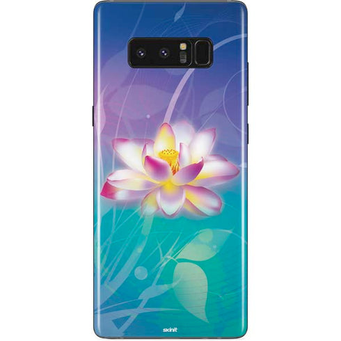 Lotus Floral Pattern Galaxy Note 8 Skin
