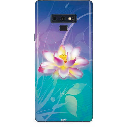 Lotus Floral Pattern Galaxy Note 9 Skin