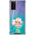 Lotus Floral Pattern Galaxy Note20 5G Clear Case