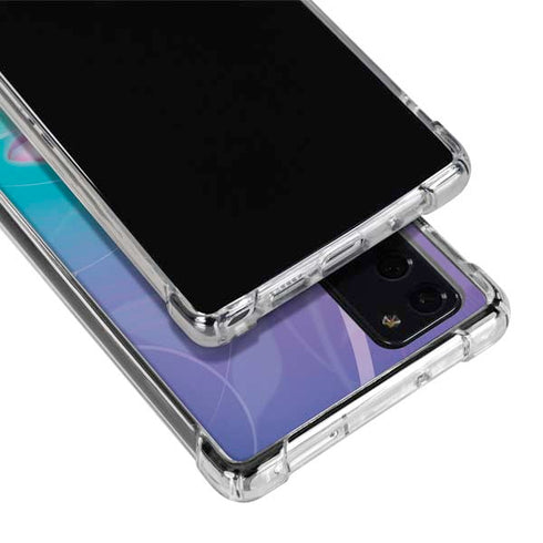 Lotus Floral Pattern Galaxy Note20 5G Clear Case