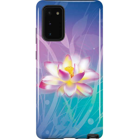 Lotus Floral Pattern Galaxy Note20 5G Pro Case