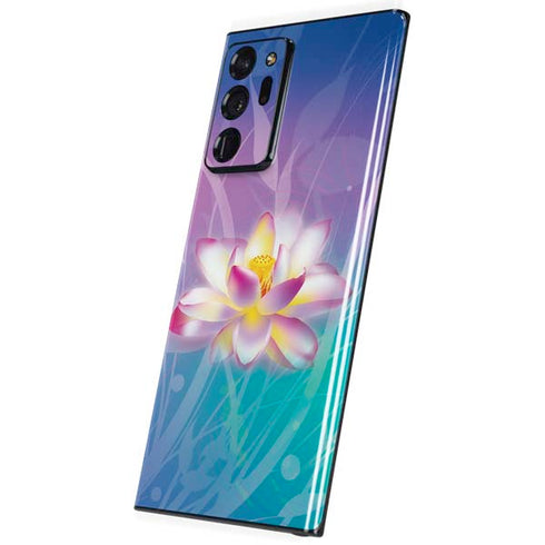 Lotus Floral Pattern Galaxy Note20 Ultra 5G Skin