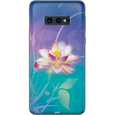 Lotus Floral Pattern Galaxy S10e Skin