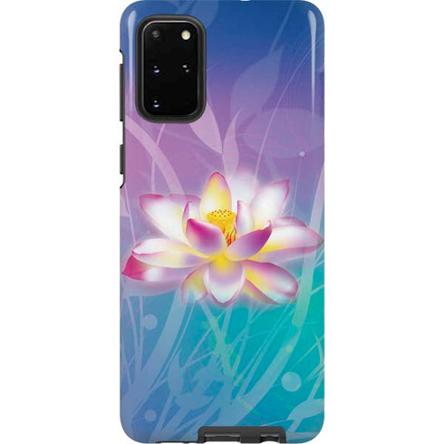 Lotus Floral Pattern Galaxy S20 Plus Pro Case