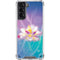 Lotus Floral Pattern Galaxy S21 5G Clear Case