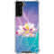 Lotus Floral Pattern Galaxy S21 FE Clear Case