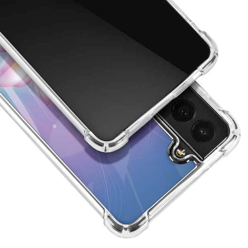 Lotus Floral Pattern Galaxy S22 Clear Case