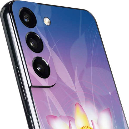 Lotus Floral Pattern Galaxy S22 Skin