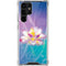 Lotus Floral Pattern Galaxy S22 Ultra Clear Case
