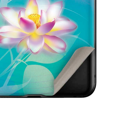 Lotus Floral Pattern Galaxy Z Flip Skin