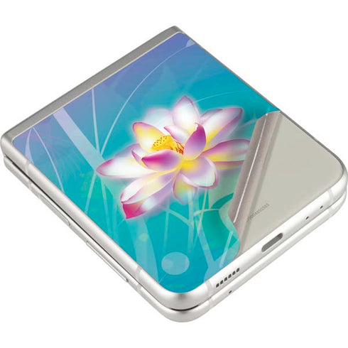 Lotus Floral Pattern Galaxy Z Flip3 5G Skin