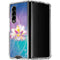 Lotus Floral Pattern Galaxy Z Fold4 5G Clear Case